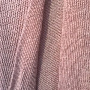 Anthropologie cocoon sweater pink MED
